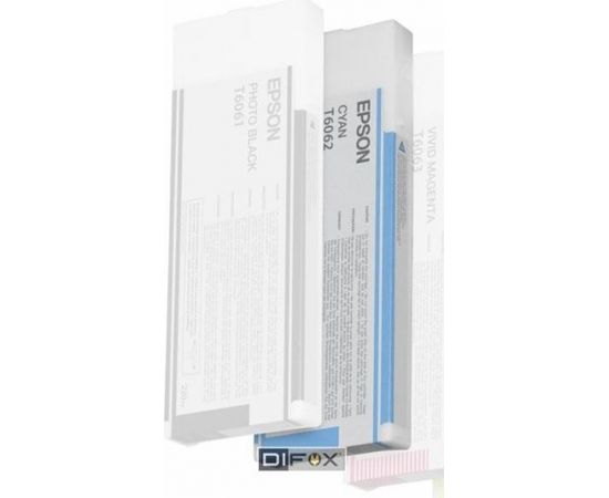 Epson ink cartridge cyan T 606  220 ml     T 6062