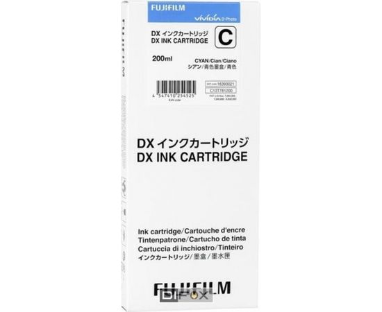 Fujifilm DX Ink Cartridge 200 ml cyan