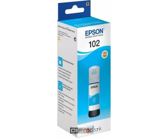 Epson EcoTank cyan T 102 70 ml       T 03R2