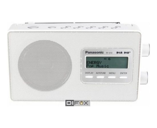 Panasonic RF-D 10 EG-W white Радио,Радио будильники