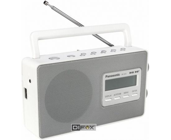 Panasonic RF-D 10 EG-W white Радио,Радио будильники