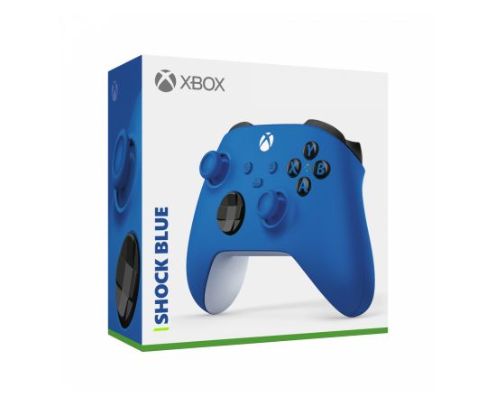 MICROSOFT Xbox One Series Wireless Controller, Shock Blue - Gamepad