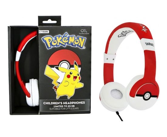 OTL Kids Folding Headphones: Pokemon -  Pokeball