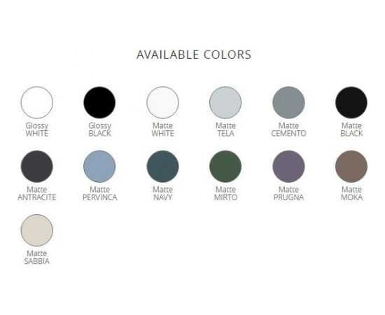 Simas Agile izlietne 61x46cm, kvadrātformas, pie sienas, balta Vannas istabas izlietnes