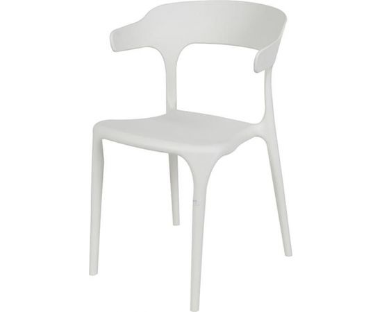 Krēsls SICILIA 52x51xH77cm balts