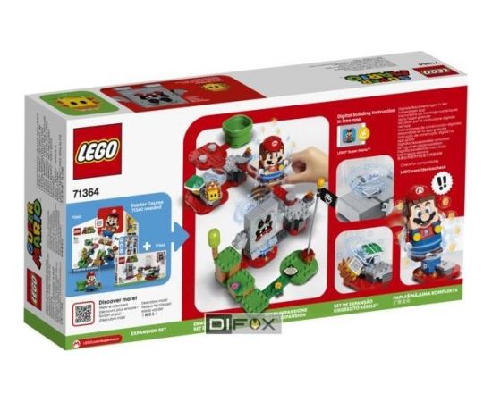 LEGO Super Mario 71364  Whomp's Lava Trouble Expansion Set