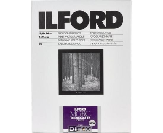 1x 25 Ilford MG RC DL 44M  18x24