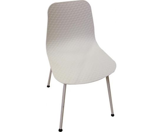 Krēsls PESKARA 48.5x44.5xH80cm balts