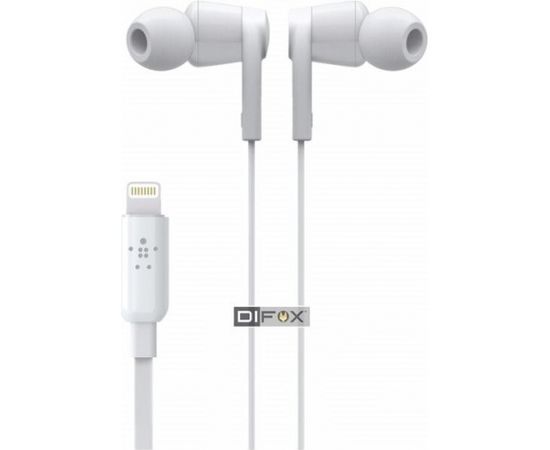 Belkin Rockstar In-Ear Headphone Lightning white G3H0001btWHT