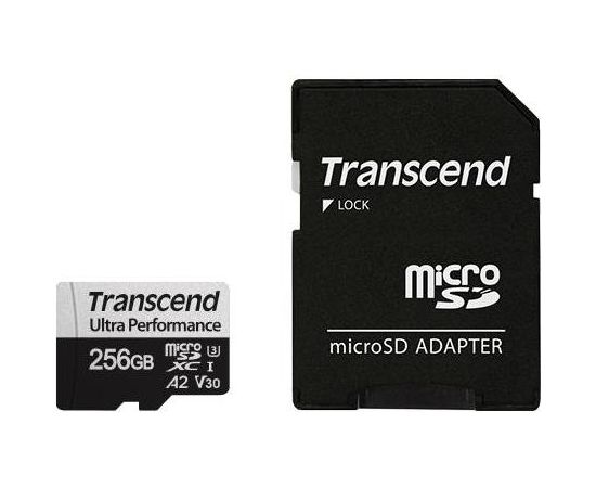 MEMORY MICRO SDXC 256GB W/A/UHS-I TS256GUSD340S TRANSCEND