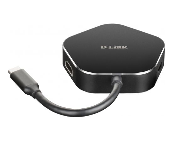 D-LINK USB-C 4-port USB 3.0 hub HDMI