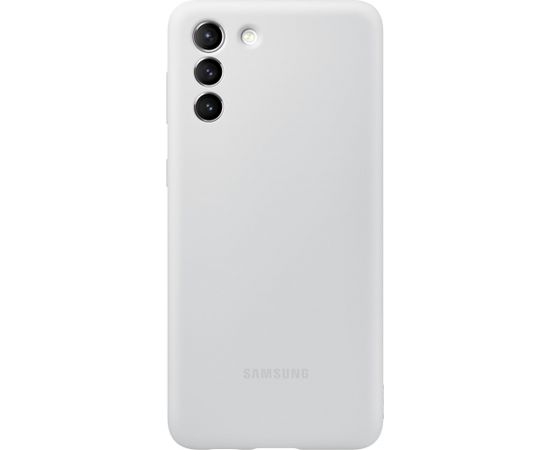SAMSUNG Silicone Cover S21+ Light Gray