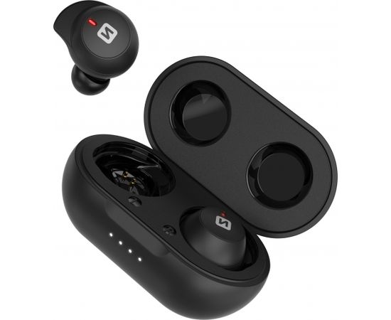 Swissten Stone Buds Bluetooth 5.0 Stereo Austiņas ar Mikrofonu Melnas