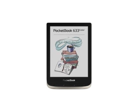 E-Reader|POCKETBOOK|633 Color|6"|1xMicro-USB|Micro SD|Wireless LAN|Bluetooth|Silver|PB633-N-WW