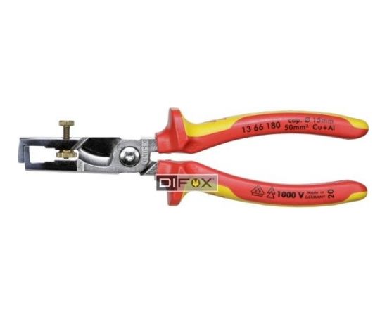 KNIPEX Cable Shears with stripping function