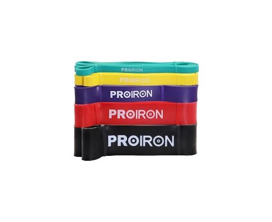 PROIRON Assisted Pull up Band Exercise Band, 208 x 6.4 x 0.45 cm, Resistance Level: Strongest (36-67 kg), Black, 100% Natural Latex