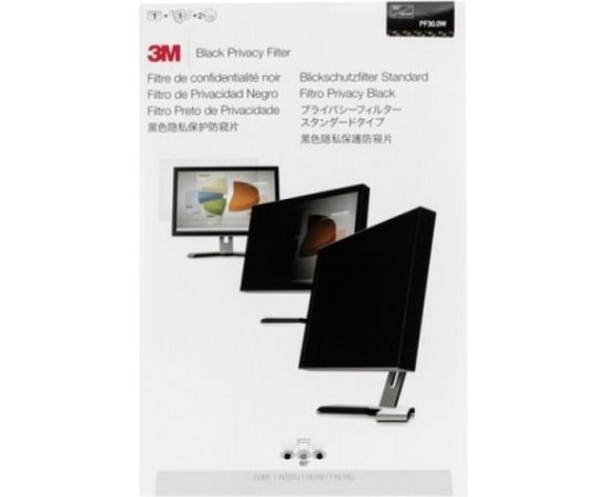 3M PF300W Privacy Filter Black for 76,2cm (30,0 ) 16:10