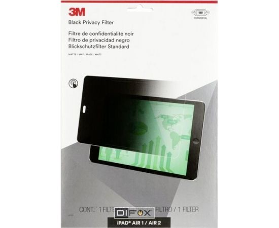 3M Privacy Filter for iPad 1 1 / Air 2 horizontal Monitoru aksesuāri