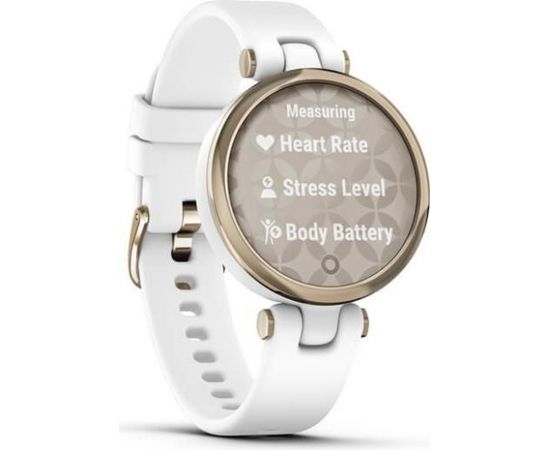 Garmin Lily Sport, cream gold/white