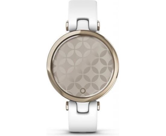 (Ir veikalā) Garmin Lily Sport, cream gold/white