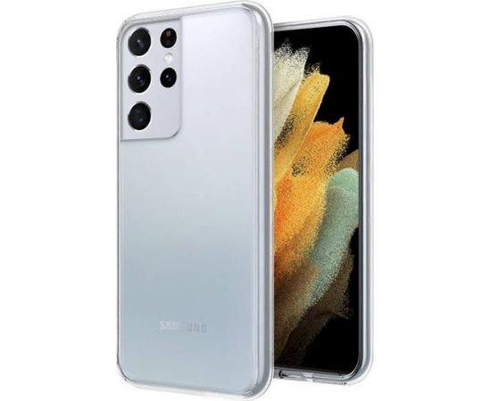 Fusion ultra 1 mm izturīgs silikona aizsargapvalks Samsung G998 Galaxy S21 Ultra caurspīdīgs