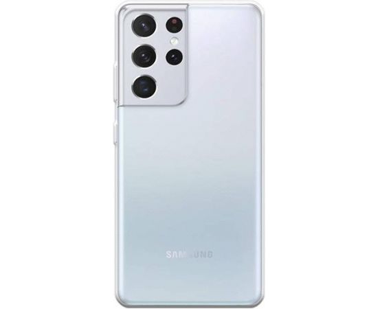 Fusion ultra 1 mm izturīgs silikona aizsargapvalks Samsung G998 Galaxy S21 Ultra caurspīdīgs