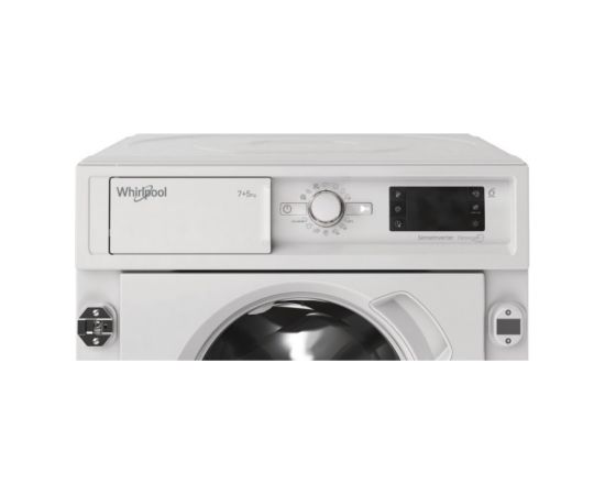 Whirlpool WDWG751482EUN veļas mazg. mašīna ar žāv., iebūv.- 7/5kg, 1400rpm