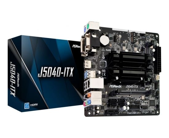 ASRock J5040-ITX Mātes plates