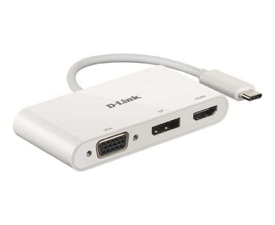 D-LINK USB-C 3-port video adapter HDMI