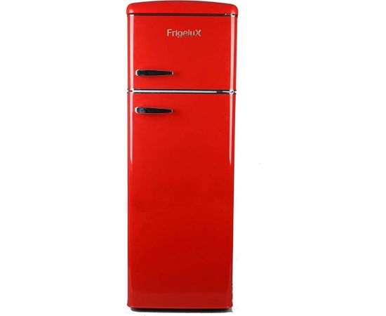 Frigelux RFDP246RRA++ ledusskapis ar sald.augšā., 168,5 cm, A++, sarkans