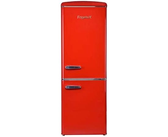 Frigelux CB255RRA++ ledusskapis ar saldētavu apakšā,183cm,sarkans,A++