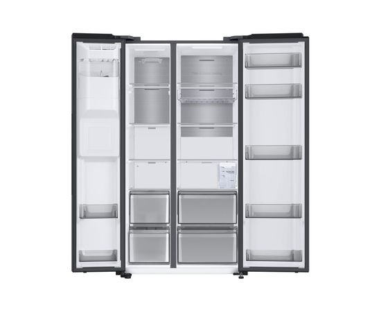 Samsung RS68A8540B1/EF Side-by-Side ledusskapis, Melns 179cm Ledusskapji