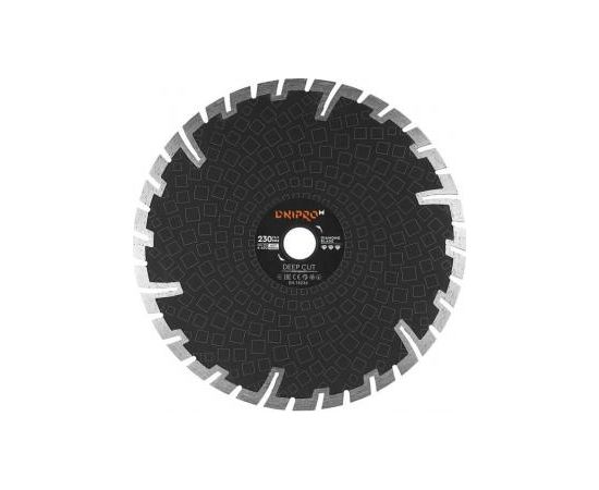 Dimanta griezējdisks 230 22.2 81960000 DNIPRO-M Zāģripas