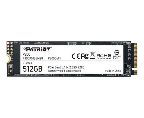 SSD Patriot P300 1 TB M.2 2280 PCI-E x4 (2_296288)