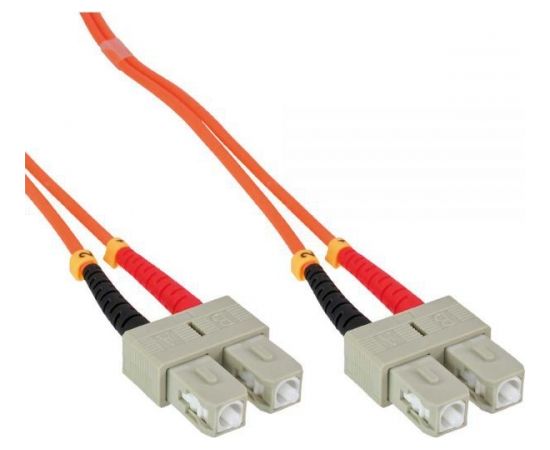 InLine Patchcord światłowodowy SC/SC, 50/125µm, OM2, 0.5m (83555)