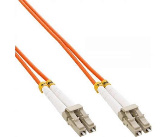 InLine Patchcord światłowodowy LC/LC, 62.5/125µm, OM1, 0.5m (88634)