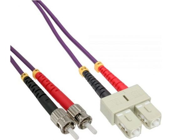 InLine Patchcord światłowodowy SC/ST, 50/125µm, OM4 2m (82502P)