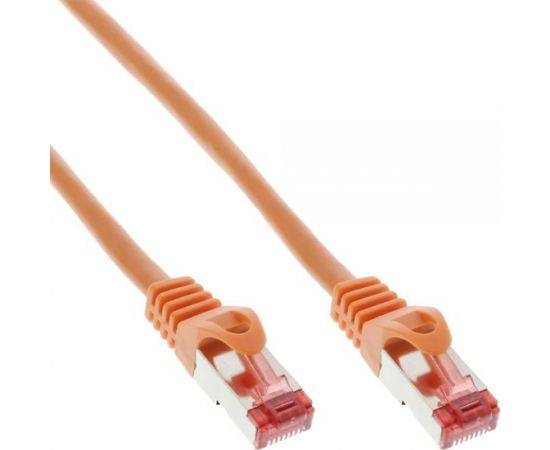 InLine Patchcord S/FTP, PiMF, Cat.6, PVC, pomarańczowy 30m (76430O)