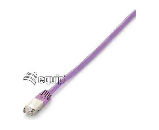 Equip Patchcord Cat6, S/FTP, 10m, fioletowy (605556)