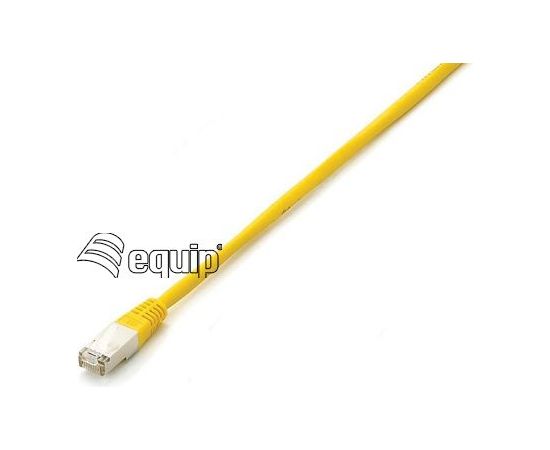 Equip Patchcord Cat6a, S/FTP, 10m, żółty (605666)