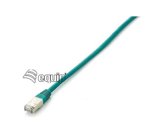 Equip Patchcord Cat6a, S/FTP, 10m, zielony (605646)