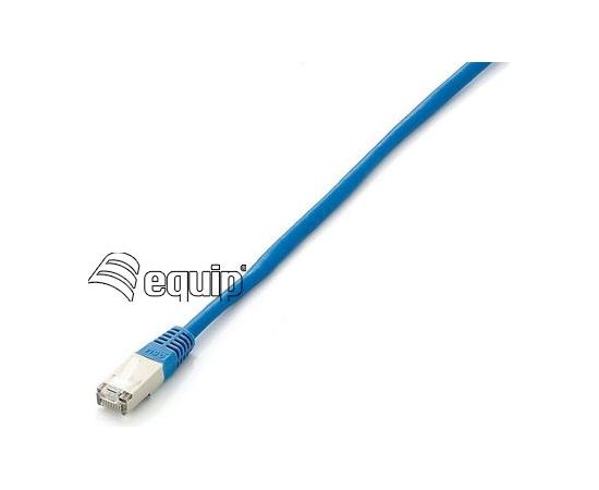 Equip Patchcord Cat6a, S/FTP, 10m, niebieski (605636)