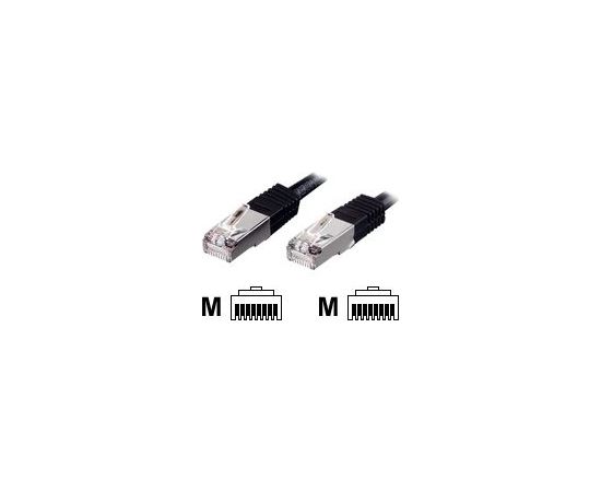 Equip Patchcord crossover C5e, SF/UTP, 3m,   (705912)