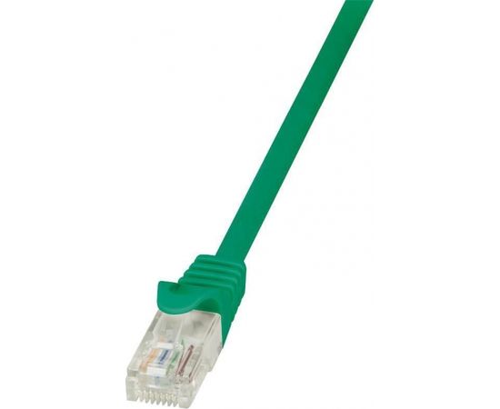 LogiLink Patchcord CAT 6 U/UTP EconLine, 3m, zielony (CP2065U)