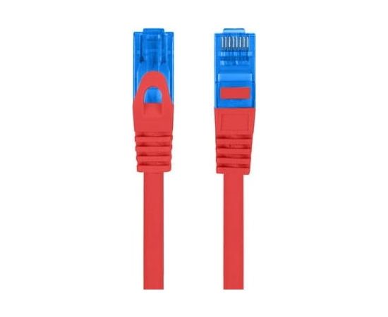 Lanberg PATCHCORD KAT.6A S/FTP LSZH CCA 3M CZERWONY FLUKE PASSED LANBERG