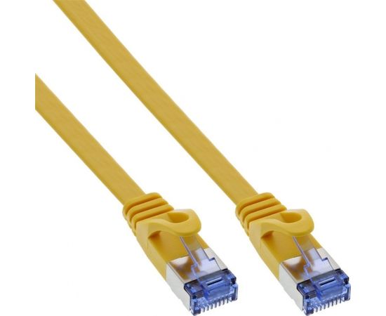 InLine InLine Flat Patch kabel, U/FTP, Cat.6A, żółty, 5m