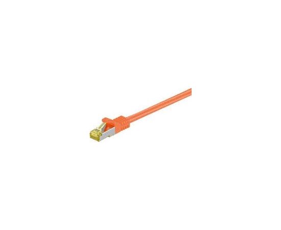 Equip Patchcord Cat 6a, SFTP, 1m, pomarańczowy (606603)