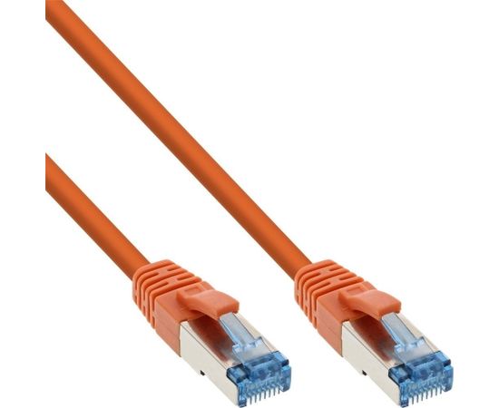 InLine Patch Cable - S / FTP (PiMf) - Cat.6A - 500MHz - Halogen Free - Copper - Orange - 20m (76820O)