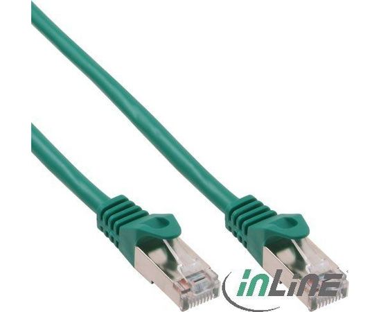 InLine Patchcord, Cat.5e, S/FTP, 5m, zielony (72505G)