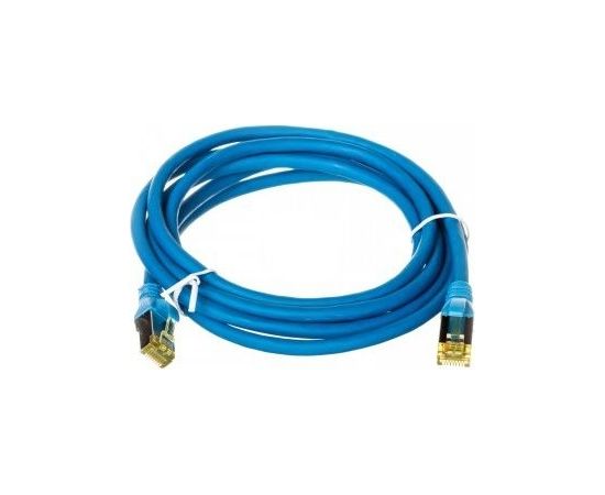 Digitus Kabel krosowy patchcord S/FTP kat. 6A LS0H niebieski 2m (DK-1644-A-020/B)